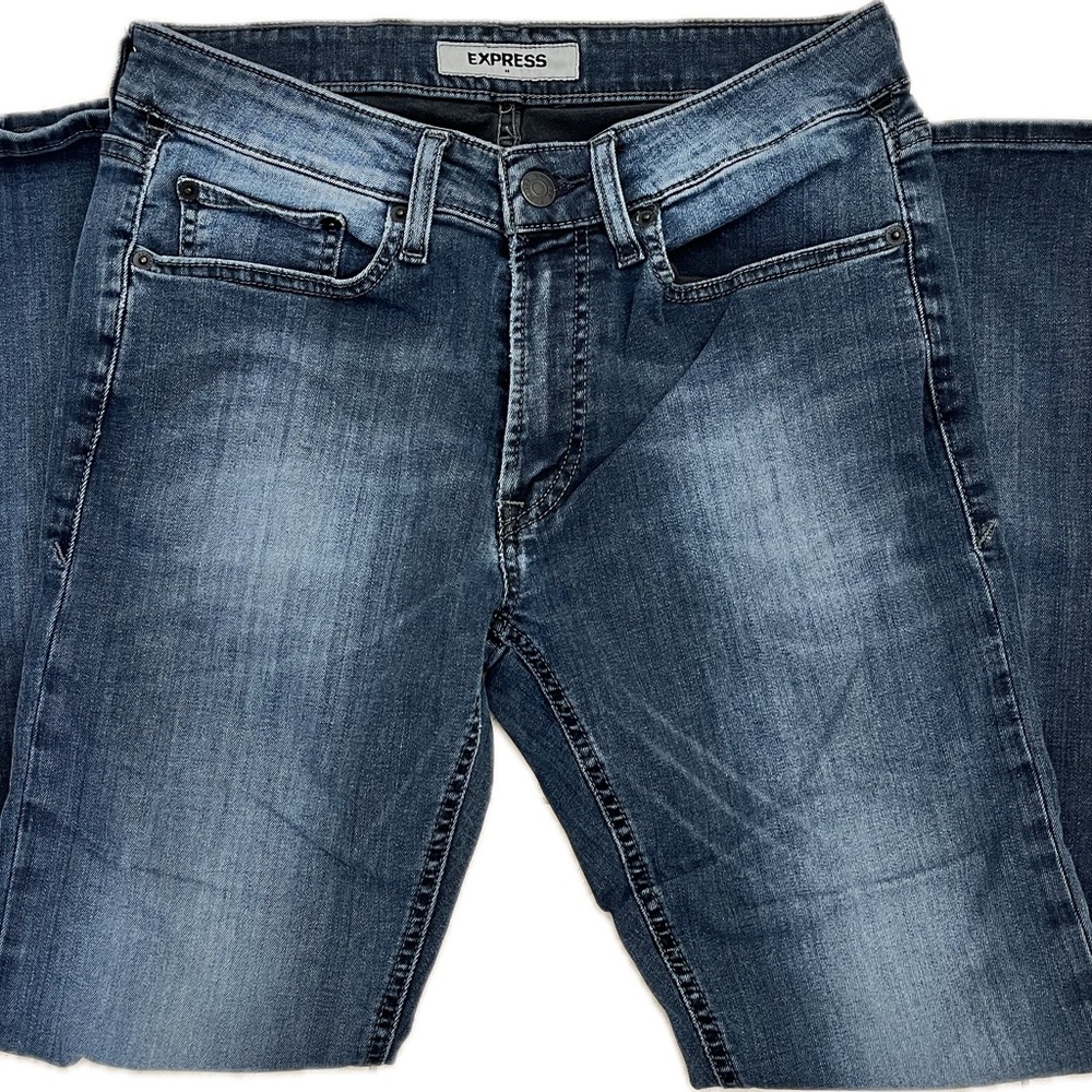 Express Men's Blue Jeans Size 31x30